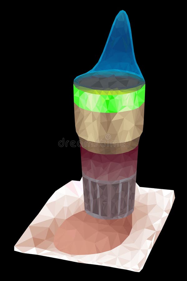 Flammande coctailskott royaltyfri illustrationer Flammande coctailskott royaltyfri illustrationer