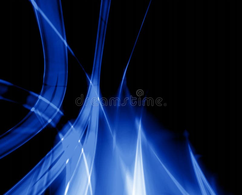 Flamme bleue illustration de vecteur