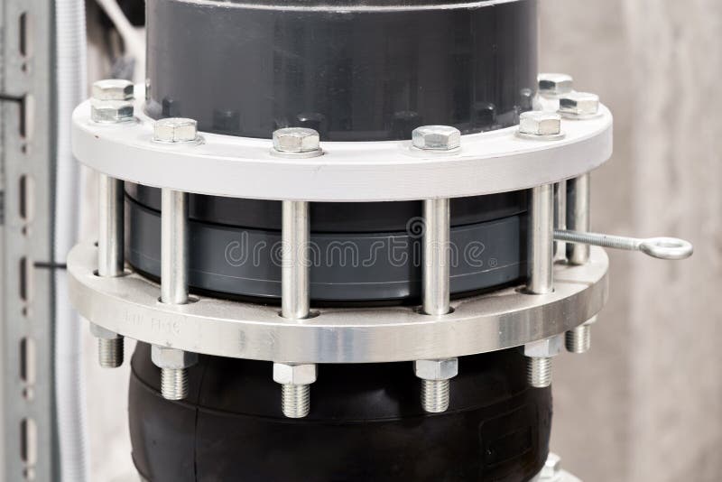 Flanges,plastic Pipe Connection Water Pipe Systems with Bolts and Nuts