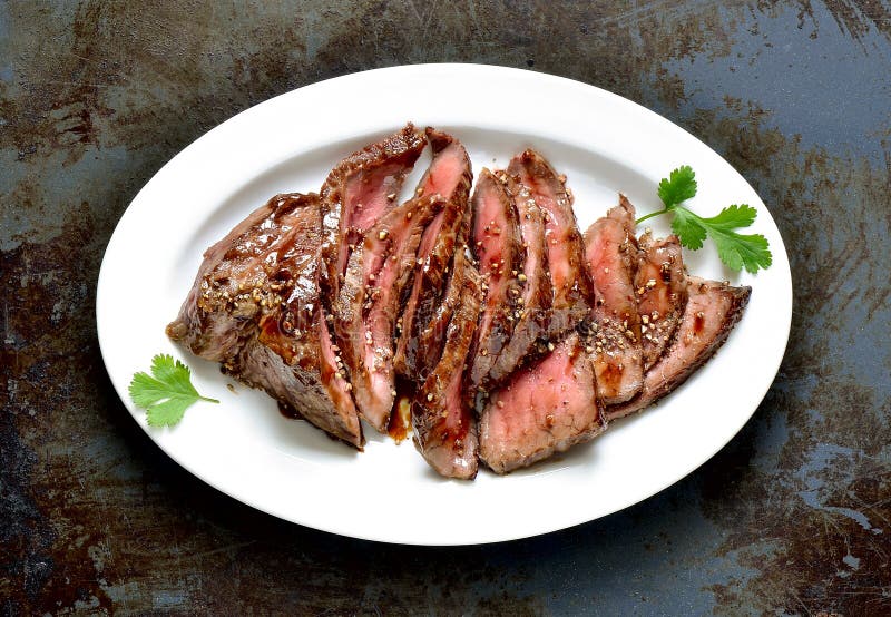 Top sirloin steak stock photo. Image of grilling, broiled 25073370