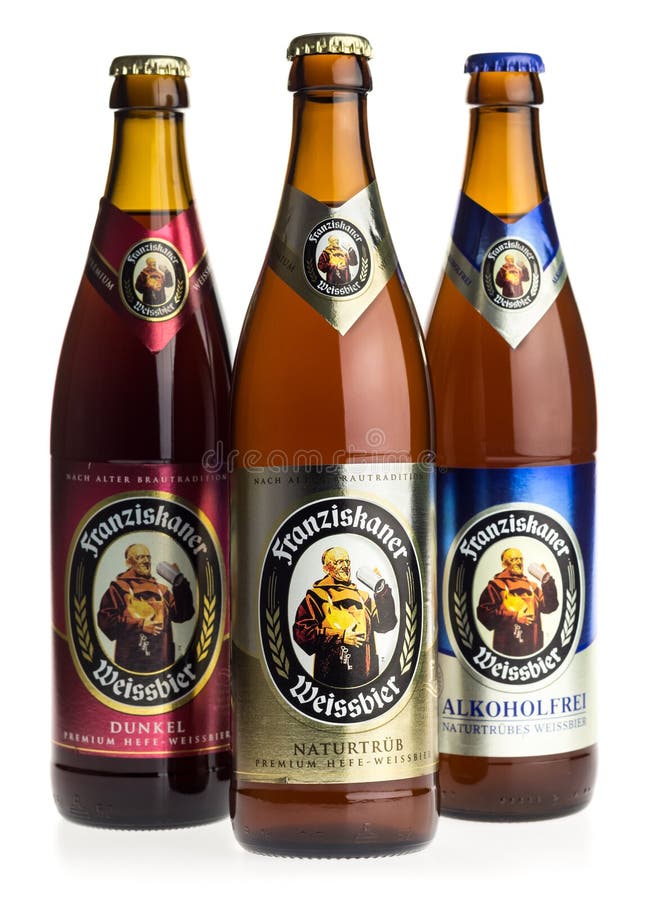 Flaschen Von Franziskaner Weissbier Redaktionelles Stockfotografie ...