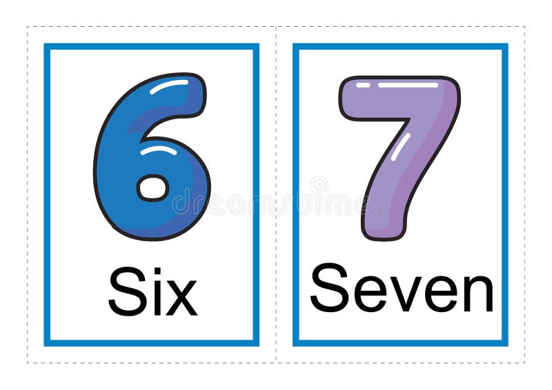 Flash card collection for numbers and their names for preschool / kindergarten kids | let`s learn numbers