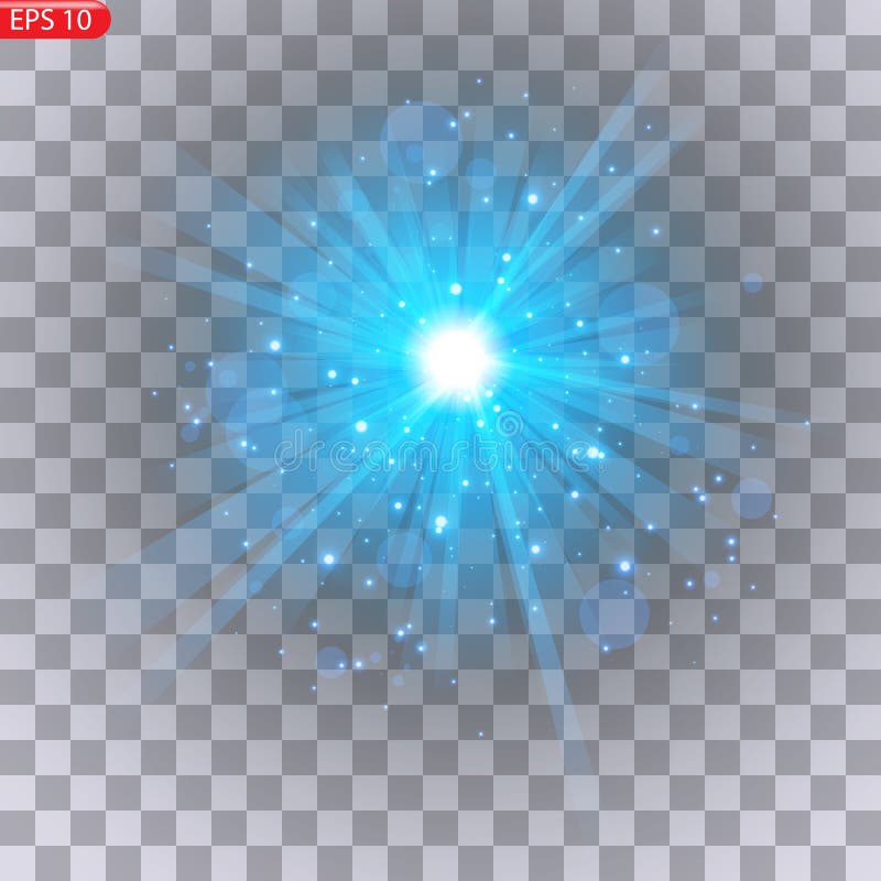 Flash claro do sol, ilustração royalty free Flash claro do sol, ilustração royalty free