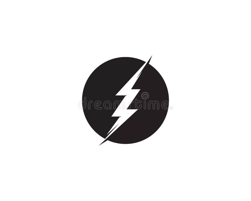 Flash Lightning Logo Black Vector Stock Vector Illustration of simple