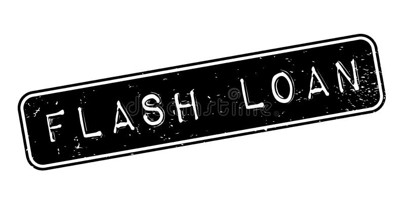 Flash Loan rubber stamp stock vector. Illustration of advance - 87580426