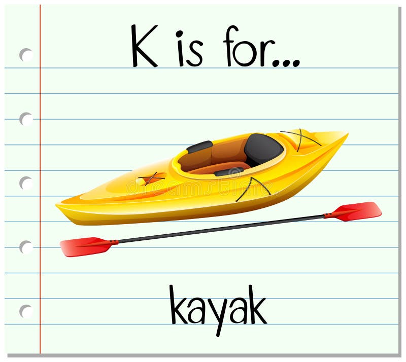 Kayak in english