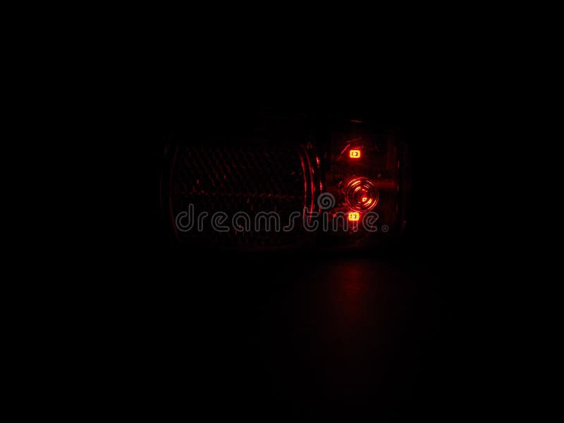 Flashing red strobe light stock photo. Image of flashing 243545924