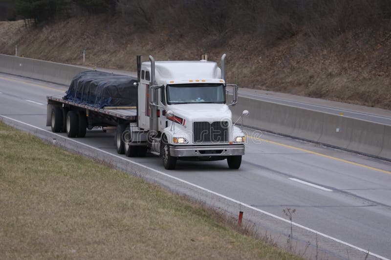 Letto Camion sull'Autostrada.