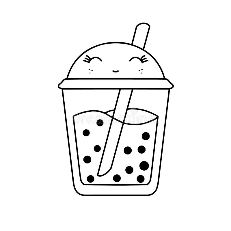 780 Collections Colouring Pages Boba Tea  Best Free