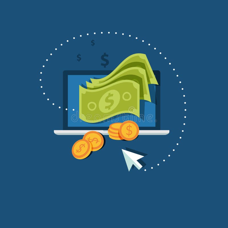 Flat icon royalty free illustration