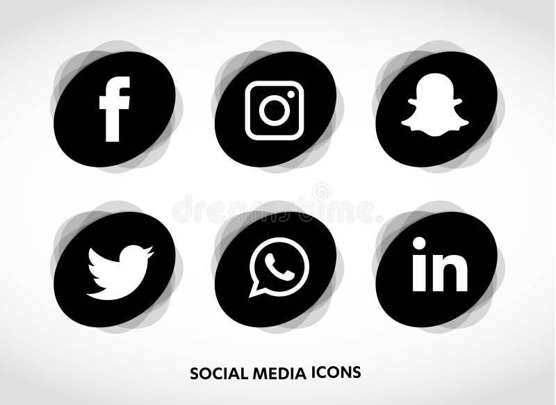 Flat icons technology, social media, network, computer concept. Abstract background with objects group of elements. star smiley f royalty free illustration Flat icons technology, social media, network, computer concept. Abstract background with objects group of elements. star smiley f royalty free illustration