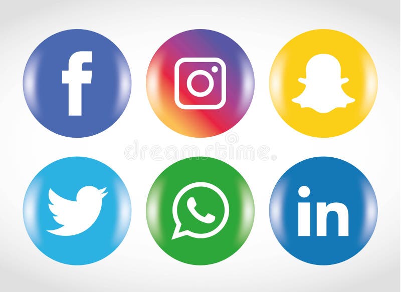 Flat icons technology, social media, network, computer concept. Abstract background with objects group of elements. star smiley f vector illustration Flat icons technology, social media, network, computer concept. Abstract background with objects group of elements. star smiley f vector illustration