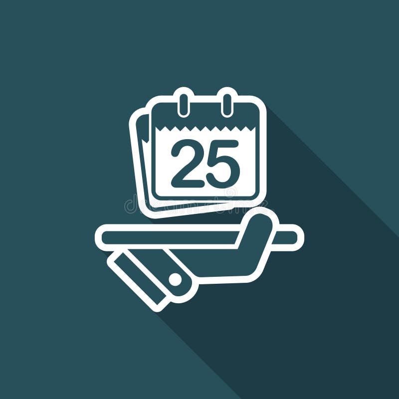 Date planner icon vector illustration
