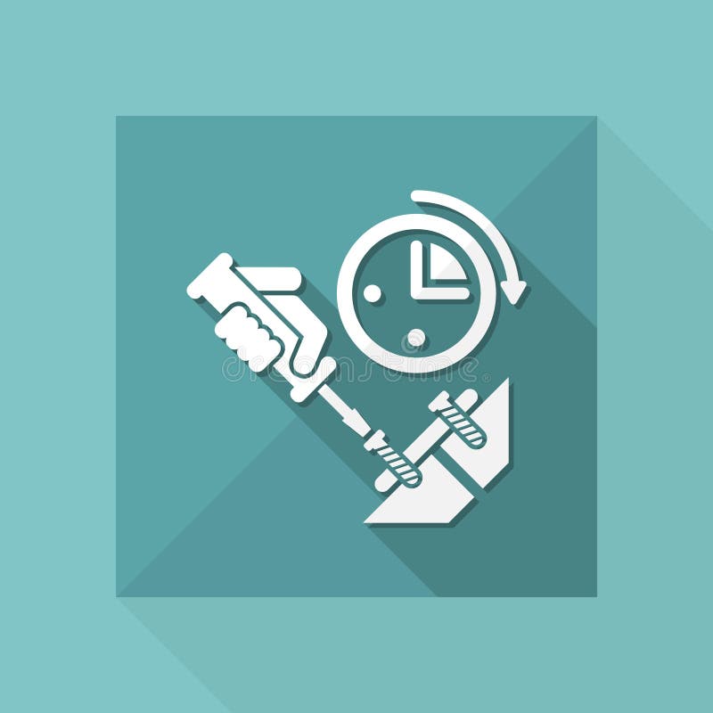 Fast assistance stock illustration