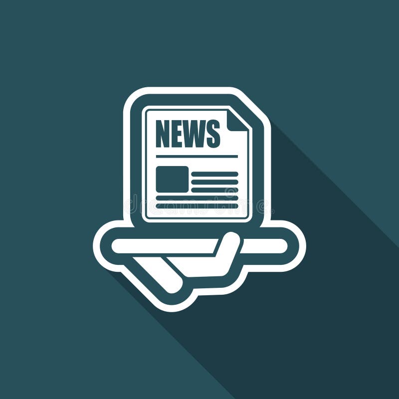 News service stock vector. Illustration of magazine 118521167