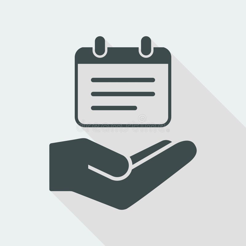 Reminder concept - notes vector icon vector illustration