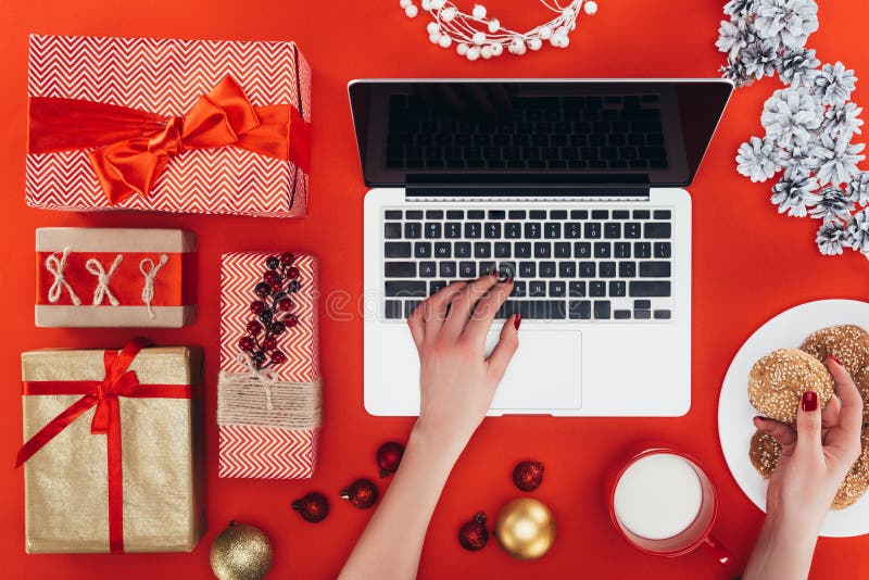 Christmas Gifts And Laptop Stock Image Image Of Gifts 104090001 christmas-gifts-and-laptop-stock-image-image-of-gifts-104090001