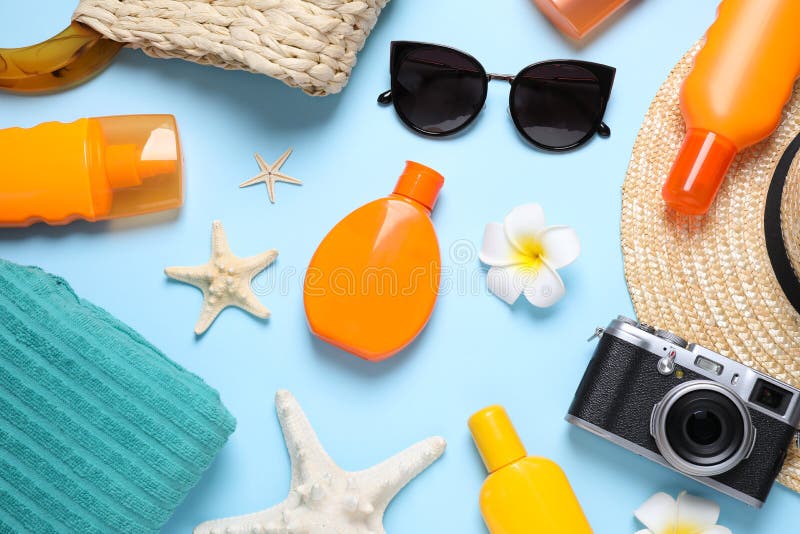 795 Sun Protection Items Beach Stock Photos Free & RoyaltyFree Stock