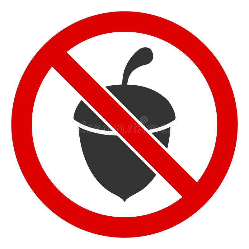 Acorn with an oak inside stock vector. Illustration of potential 30509648