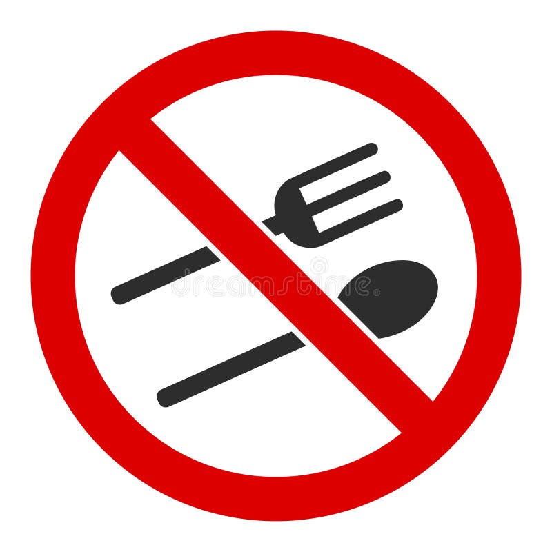 Запрет до 16 лет. No eating vector. No eating. No eat. Don`t eat icon.