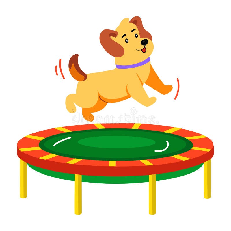 Dog Trampoline Stock Illustrations – 187 Dog Trampoline Stock