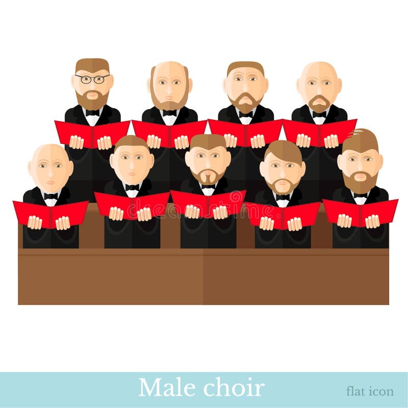 Dirait On Mens Choir Clipart
