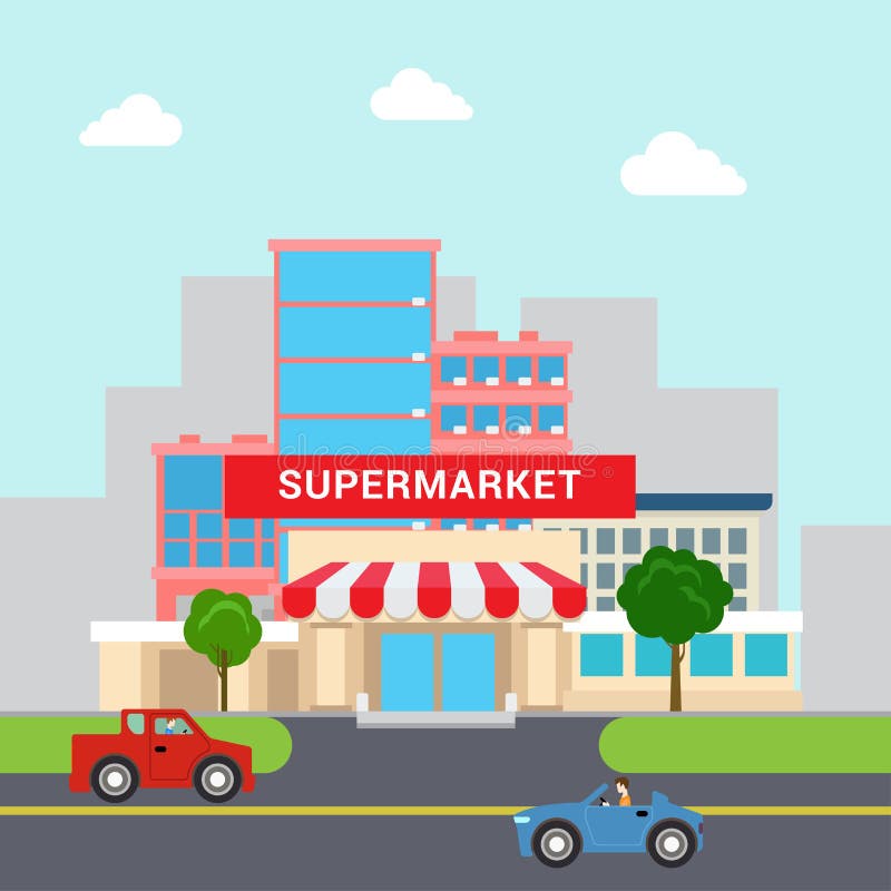 20+ Cartoon supermarket Free Stock Photos - StockFreeImages