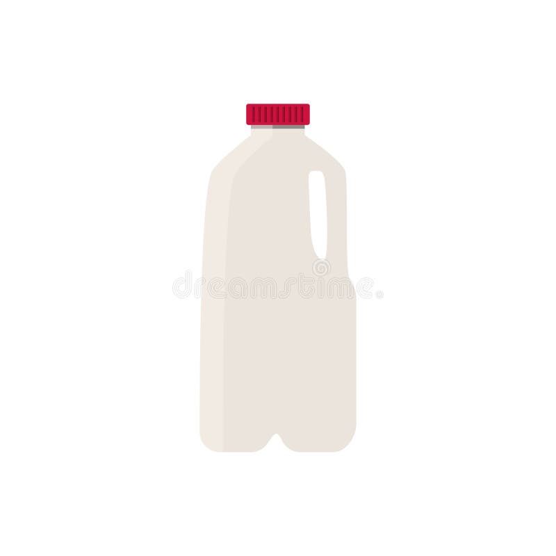 https://thumbs.dreamstime.com/b/flat-vector-illustration-milk-plastic-half-gallon-jug-red-cap-isolated-white-background-219669091.jpg