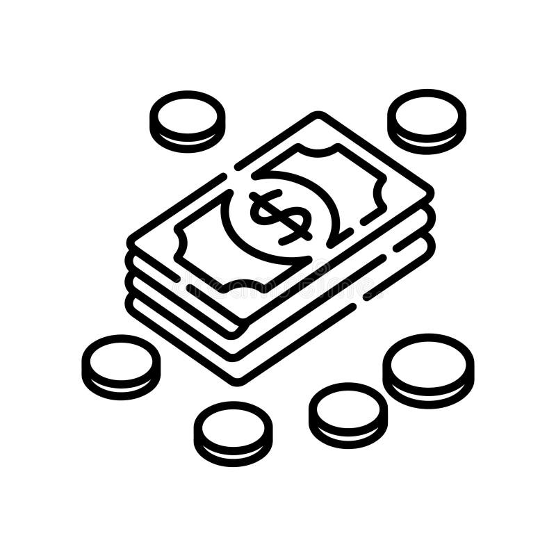 Flat vector illustration of a stack of money and gold coins representing finance, savings, and wealth concepts. Clean minimalist design with bold outlines and solid colors, ideal for business, banking, fintech, UI design, apps, and financial infographics. Stack vehicle vectors
