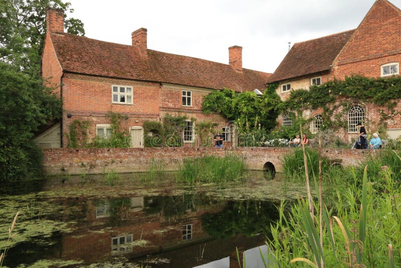 Flatford Mill and mill pond