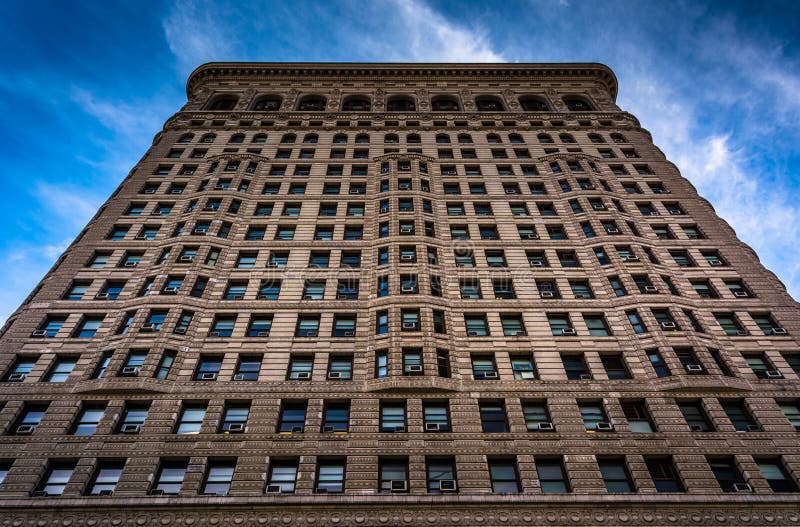 Flatiron Budynek W Manhattan, Nowy Jork Fotografia Editorial Obraz