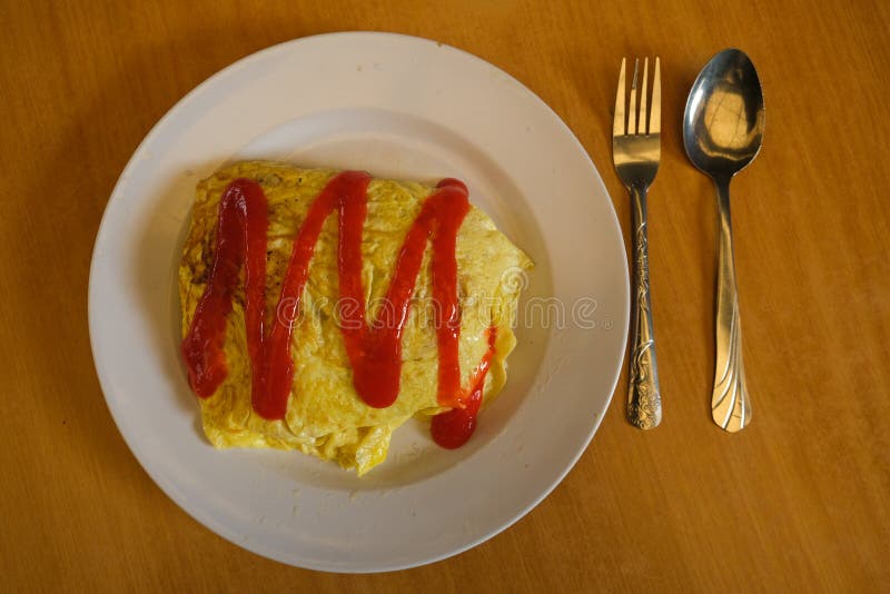 Goreng pattaya nasi omurice or