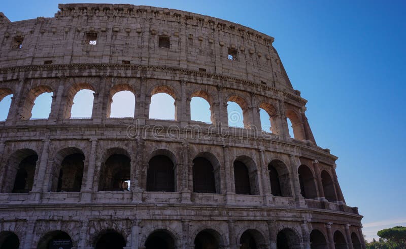 Flavian Amphitheatre - Rome - l'Italie image libre de droits Flavian Amphitheatre - Rome - l'Italie image libre de droits