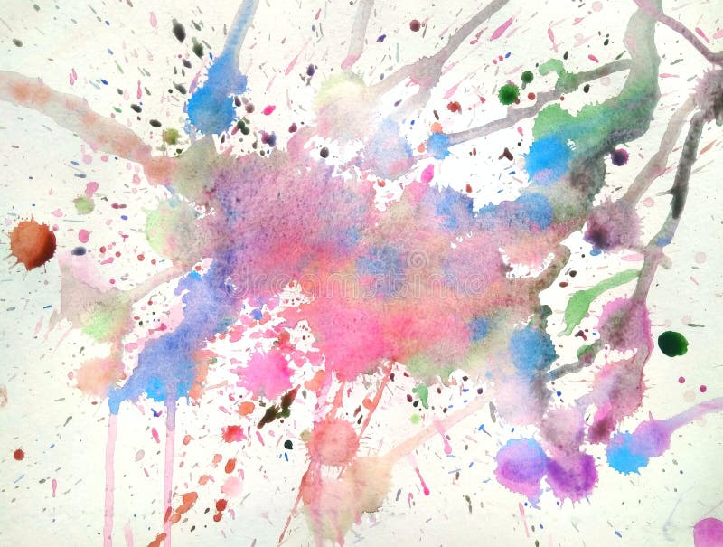Flecke färben Illustration whotercolor Hintergrund lizenzfreie abbildung Flecke färben Illustration whotercolor Hintergrund lizenzfreie abbildung