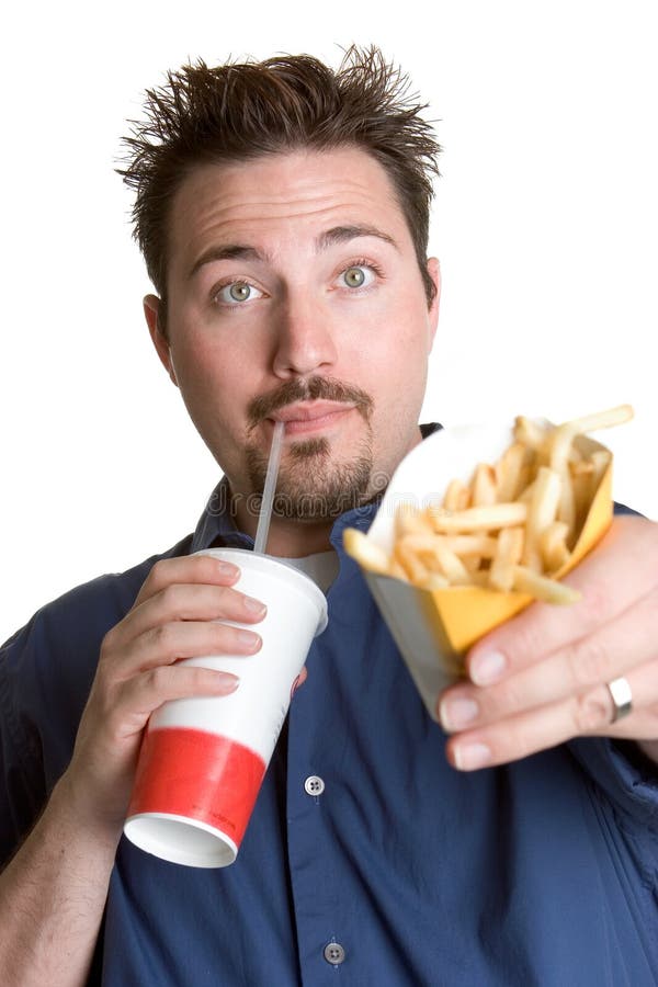 Fleisch fressende Pommes-Frites lizenzfreie stockfotos Fleisch fressende Pommes-Frites lizenzfreie stockfotos