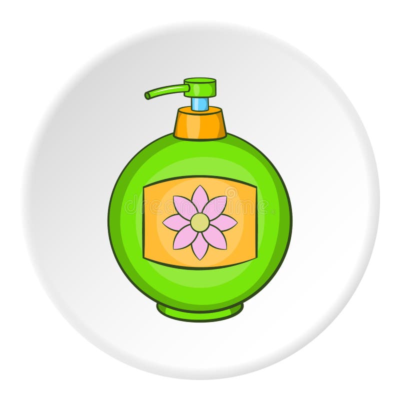 Fles van roompictogram, beeldverhaalstijl stock illustratie Fles van roompictogram, beeldverhaalstijl stock illustratie