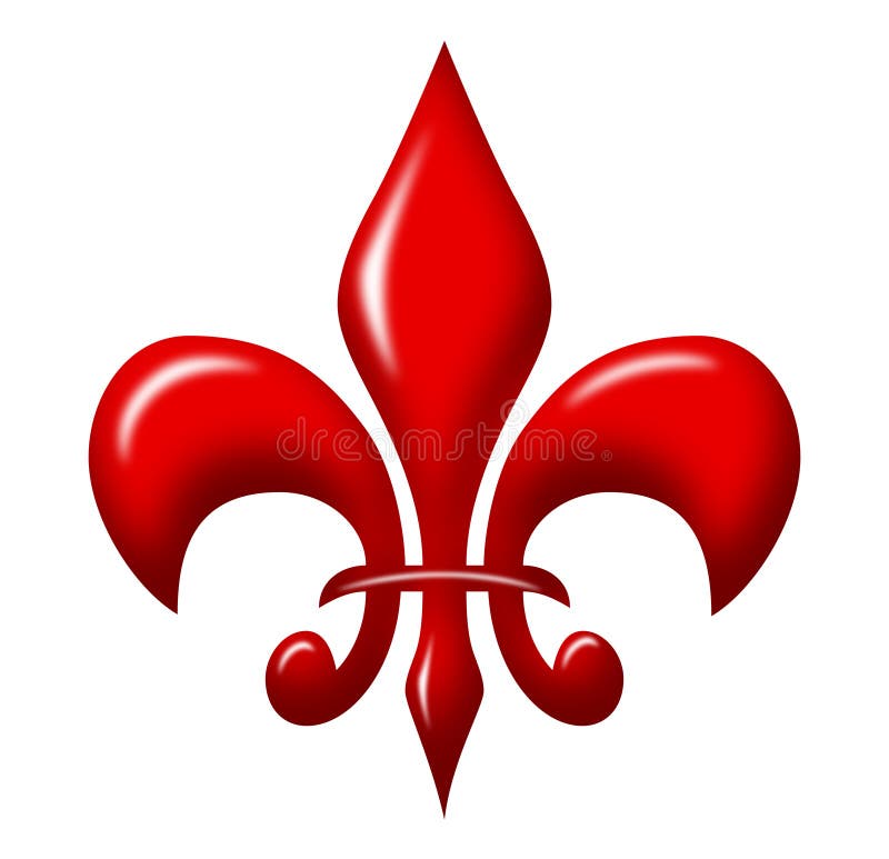 Fleur de lis stock illustration. Illustration of fleur - 38744039