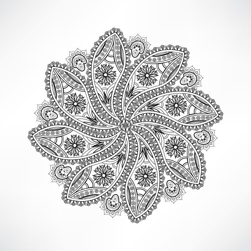 Fleur G om trique Orientale D isolement l ment De Desin Fleur G om trique Orientale D isolement l ment De Desin