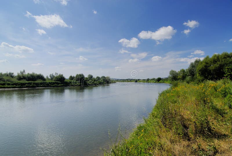 San river in Poland (Bieszczady region). San river in Poland (Bieszczady region)