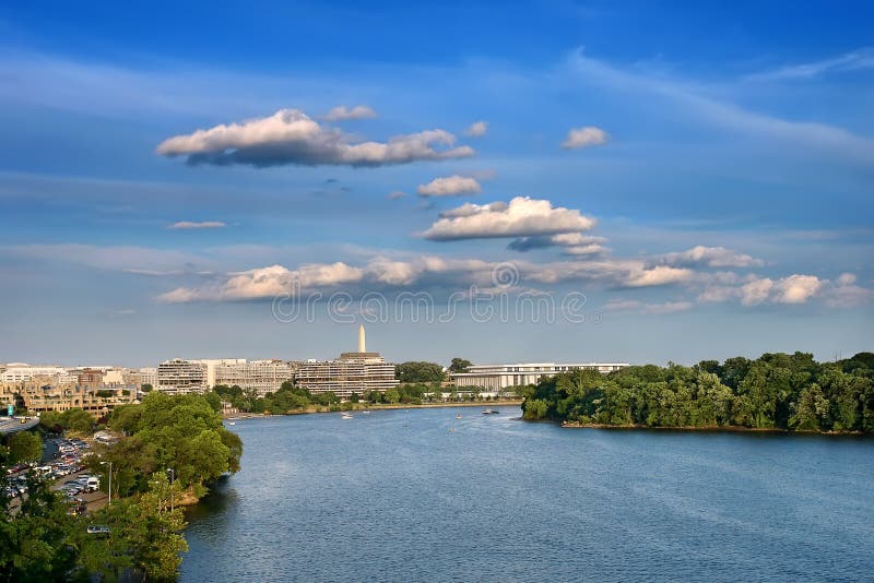 Potomac river, Washington DC, USA. Potomac river, Washington DC, USA