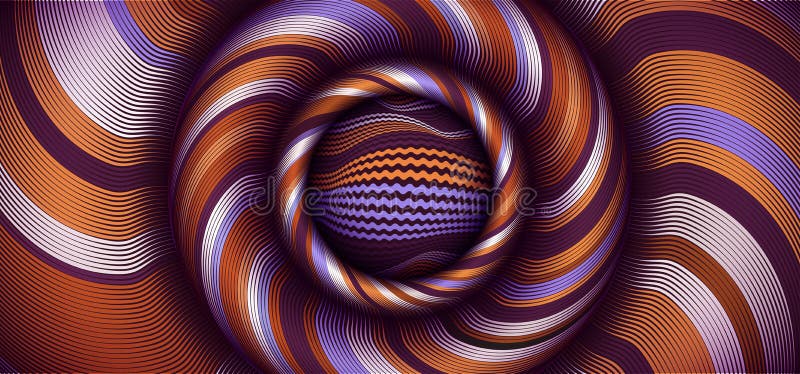 Flex Illustration Vector Background. Curve Art and Warp Pattern ...