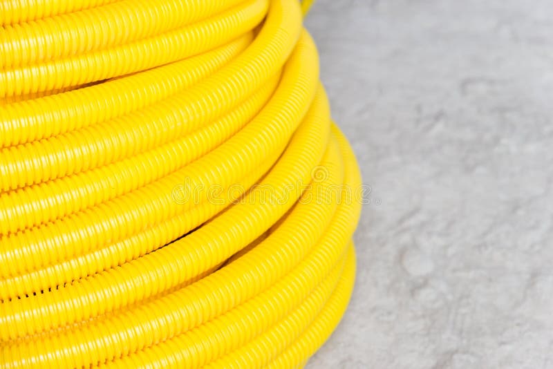Yellow Electric Pvc Conduit Pipe Stock Photos Download 57 Royalty