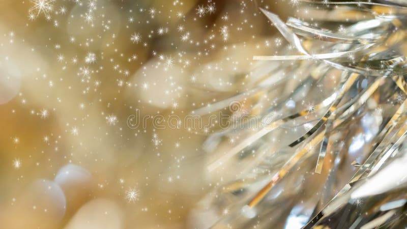 Particles seamless loop christmas background