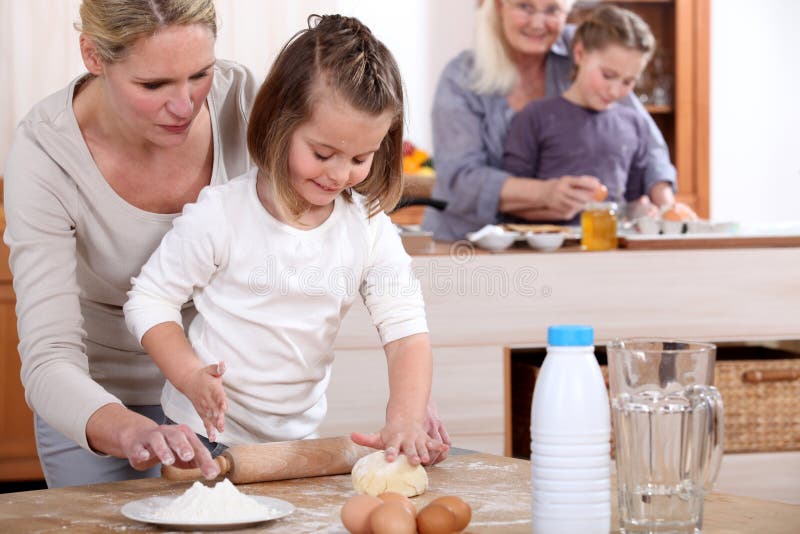 Has mum cook. Has mum Baked.