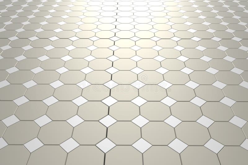 Fliesenboden Stock Abbildung - Bild: 55223642