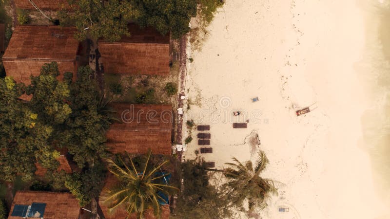 Thailand Coral Island Drone Shot