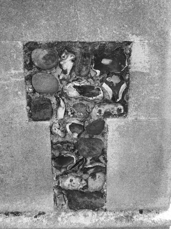 Flint Wall with the Sun on it Stock Photo Image of church, england