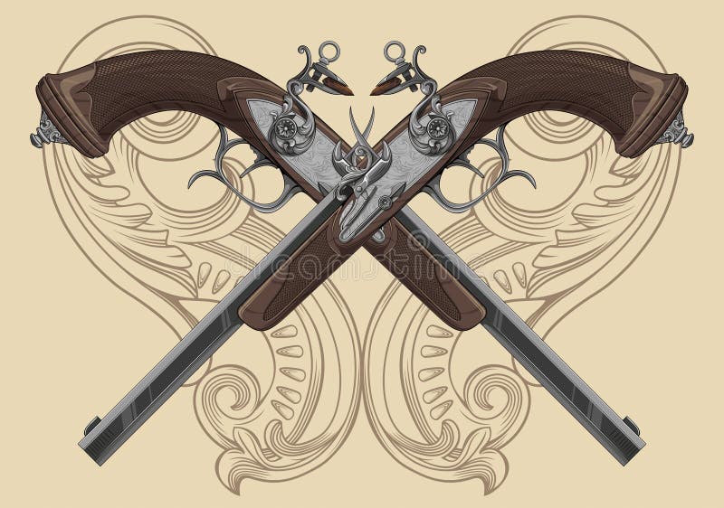 Flintlock pistol