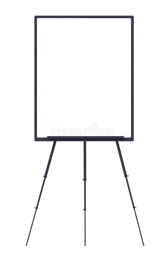 Flip Chart Drawing (Vector) Stock Vector - Illustration of show, meeting:  14690074