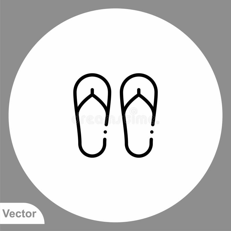 flip flops icon